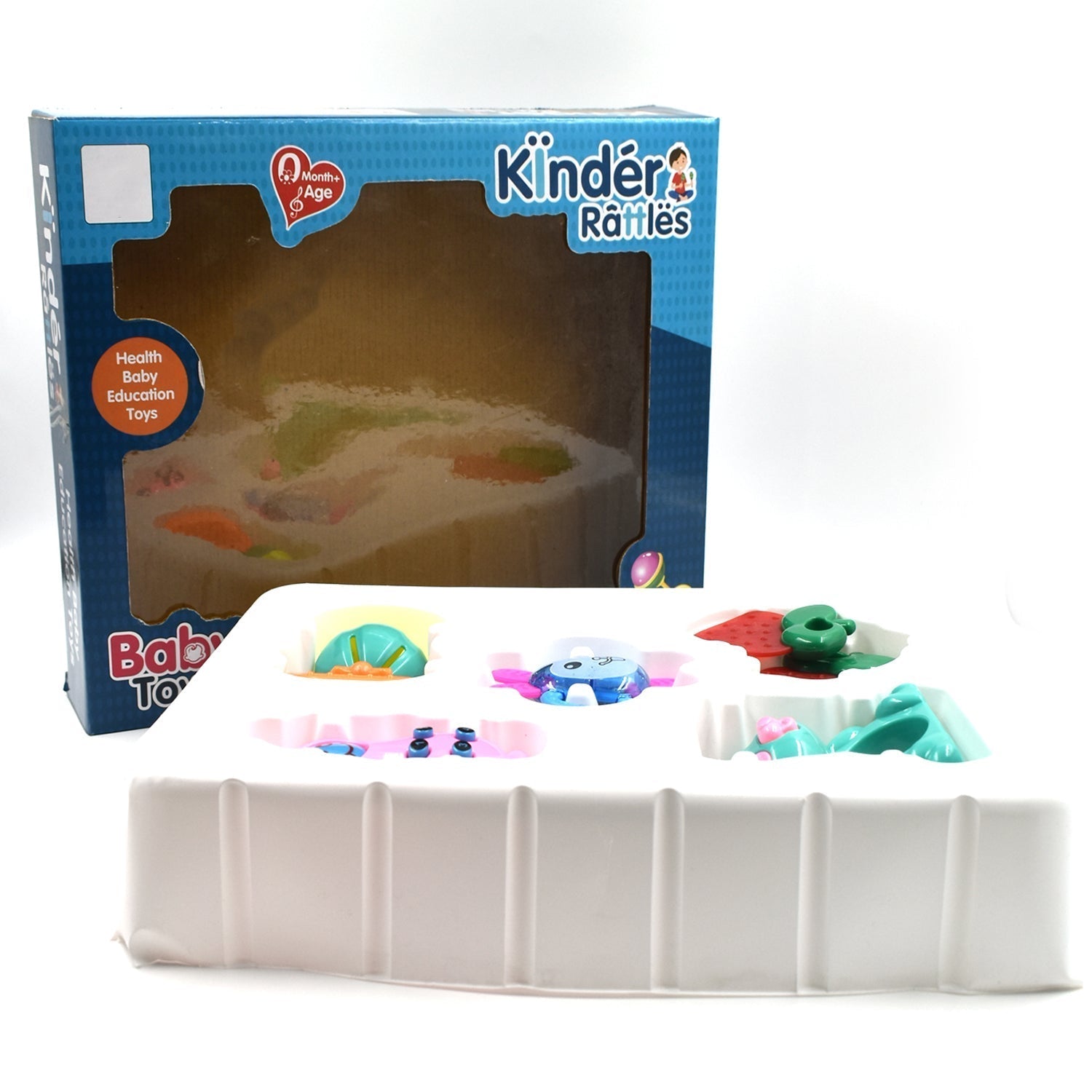 a baby rattle featuring various textures and colors for early childhood fun. a baby rattle featuring various textures and colors for early childhood fun.